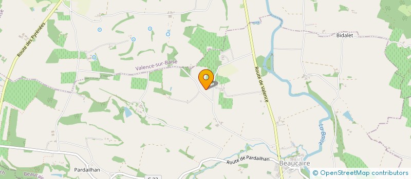 localisation de l'entreprise MONSIEUR THIBAULT RENARD  BEAUCAIRE