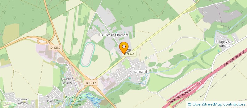 localisation de l'entreprise MONSIEUR THIBAULT RENAUDIN à CHAMANT