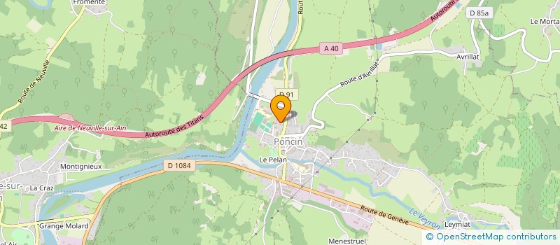 localisation de l'entreprise MONSIEUR THIBAULT REY  PONCIN