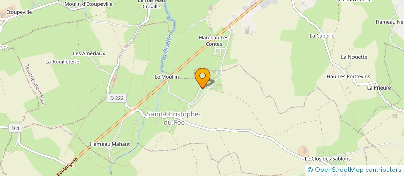 localisation de l'entreprise MONSIEUR THIBAULT RICHARD  SAINT-CHRISTOPHE-DU-FOC