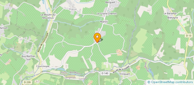 localisation de l'entreprise MONSIEUR THIBAULT ROBIN  HAUX