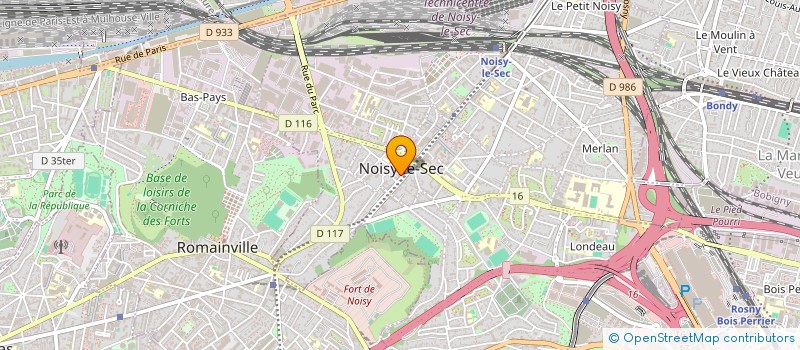 localisation de l'entreprise MONSIEUR THIBAULT ROLLAND à NOISY-LE-SEC