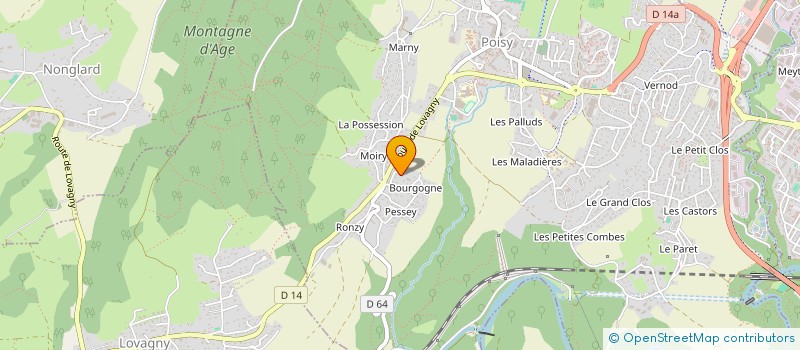 localisation de l'entreprise MONSIEUR THIBAULT ROLLET à POISY