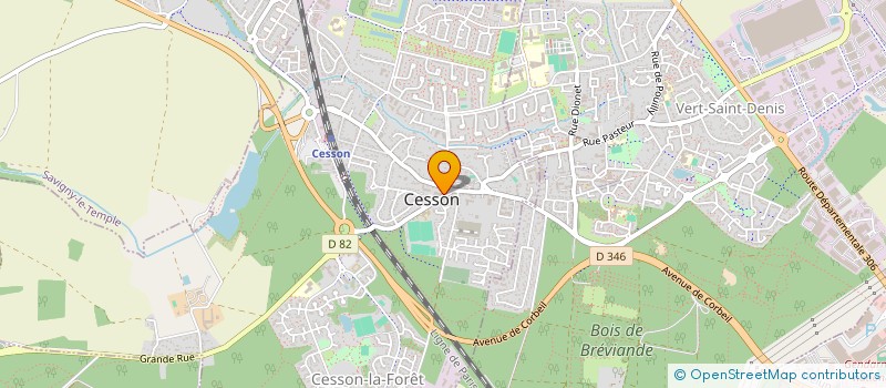 localisation de l'entreprise MONSIEUR THIBAULT ROLLET  CESSON