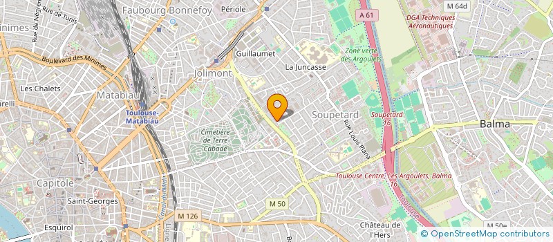 localisation de l'entreprise MONSIEUR THIBAULT ROQUEIROL à TOULOUSE