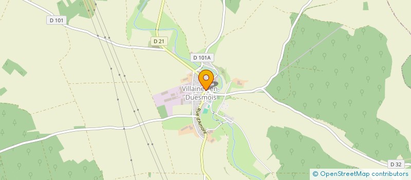 localisation de l'entreprise MONSIEUR THIBAULT ROSAIN  COMMENAILLES