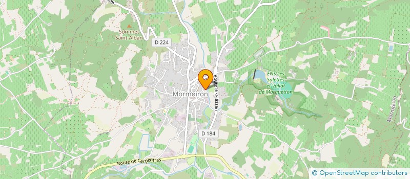 localisation de l'entreprise MONSIEUR THIBAULT ROSSI à MORMOIRON