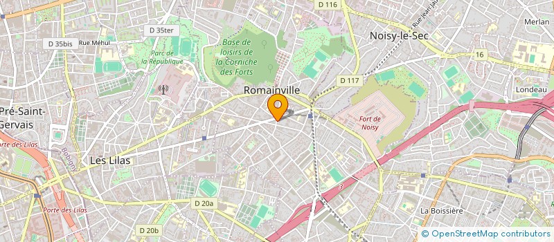 localisation de l'entreprise MONSIEUR THIBAULT ROUCHOUSE à ROMAINVILLE