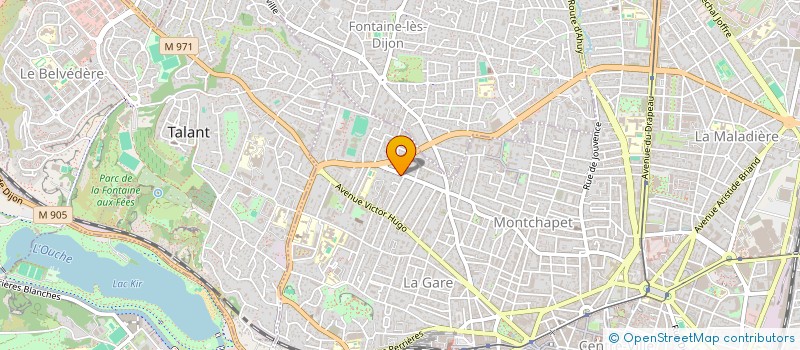 localisation de l'entreprise MONSIEUR THIBAULT ROY à DIJON