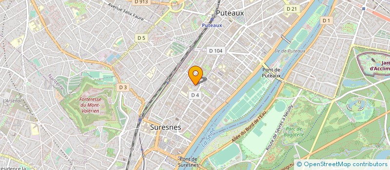 localisation de l'entreprise MONSIEUR THIBAULT SAGUEZ DE BREUVERY à SURESNES