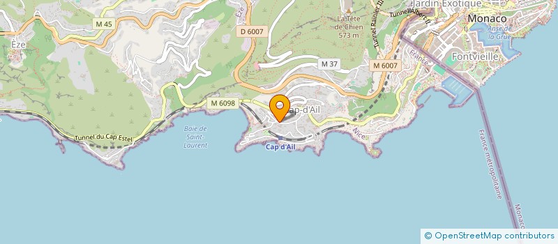 localisation de l'entreprise MONSIEUR THIBAULT SCHAEFFER  CAP-D'AIL