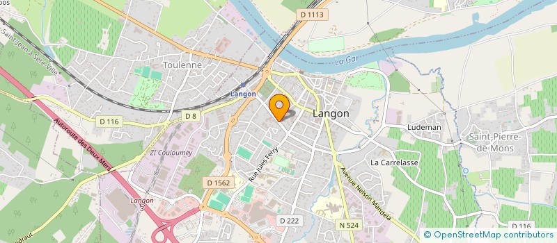 localisation de l'entreprise MONSIEUR THIBAULT SCHNEIDER  LANGON