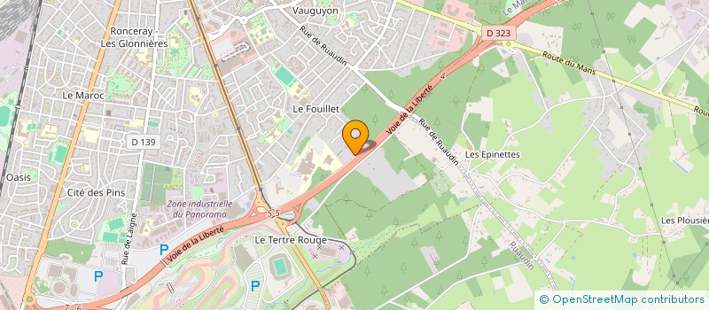 localisation de l'entreprise MONSIEUR THIBAULT SENTE JEUDY  LE MANS