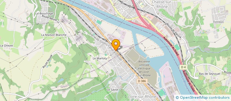 localisation de l'entreprise MONSIEUR THIBAULT SERGENT à GIVORS
