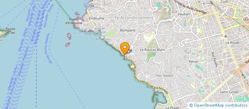 localisation de l'entreprise MONSIEUR THIBAULT SIMON à MARSEILLE