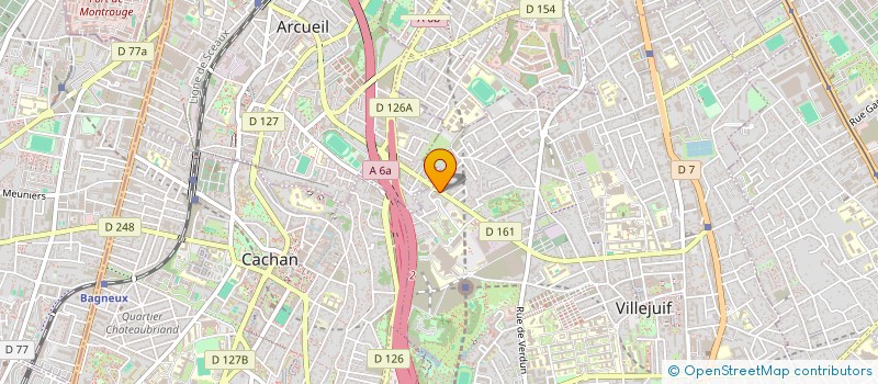 localisation de l'entreprise MONSIEUR THIBAULT SORBA  VILLEJUIF