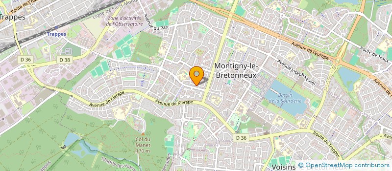 localisation de l'entreprise MONSIEUR THIBAULT SORTON  MONTIGNY-LE-BRETONNEUX