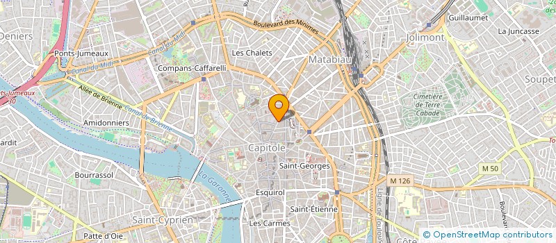 localisation de l'entreprise MONSIEUR THIBAULT SOULOUMIAC à TOULOUSE