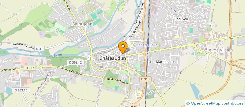 localisation de l'entreprise MONSIEUR THIBAULT SOURICE à CHATEAUDUN