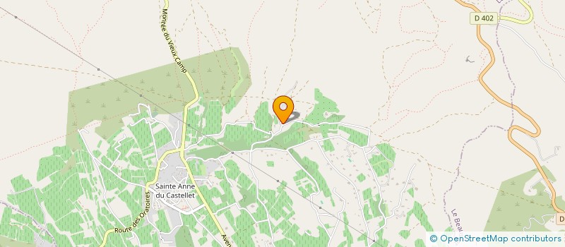 localisation de l'entreprise MONSIEUR THIBAULT SPITHAKIS  LE CASTELLET