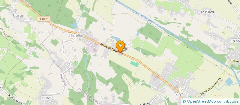 localisation de l'entreprise MONSIEUR THIBAULT TARGNIER  LES AVENIERES VEYRINS-THUELLIN