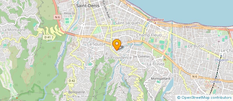 localisation de l'entreprise MONSIEUR THIBAULT THEVENIN à SAINT-DENIS
