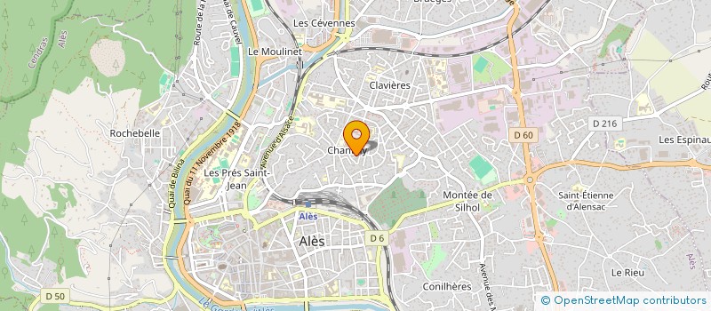 localisation de l'entreprise MONSIEUR THIBAULT TOURVIEILLE  ALES