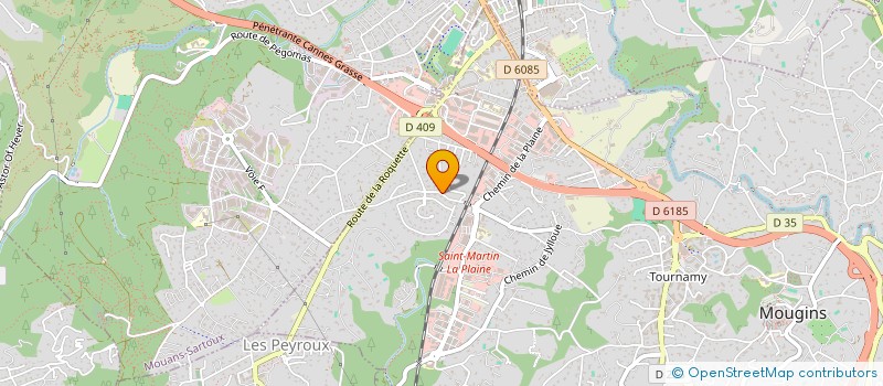 localisation de l'entreprise MONSIEUR THIBAULT TURPIN à MOUGINS