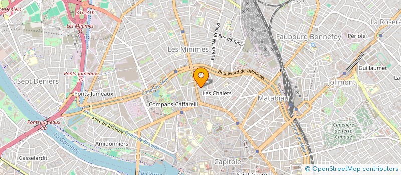 localisation de l'entreprise MONSIEUR THIBAULT TURPIN  TOULOUSE