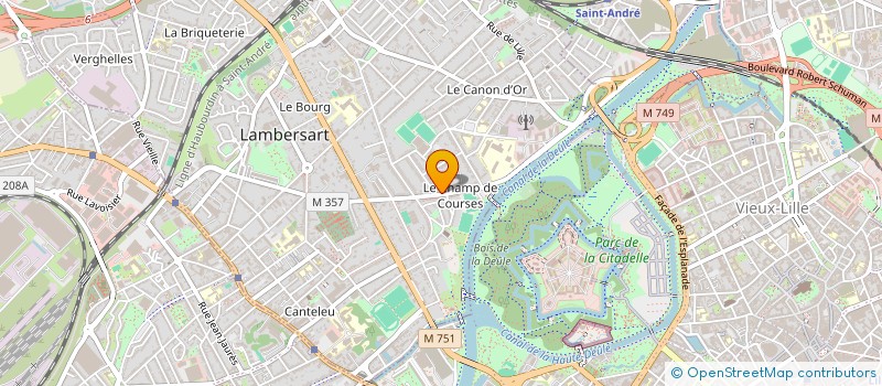 localisation de l'entreprise MONSIEUR THIBAULT VANDERMERSCH à LAMBERSART