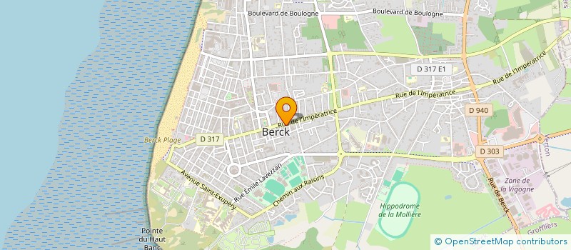 localisation de l'entreprise MONSIEUR THIBAULT VANHEMS  BERCK