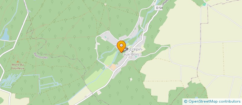 localisation de l'entreprise MONSIEUR THIBAULT VARIN  SAINT-CREPIN-AUX-BOIS