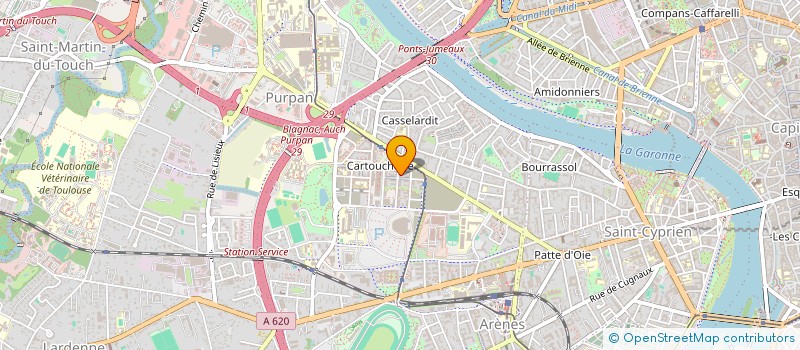 localisation de l'entreprise MONSIEUR THIBAULT VEDRINE  TOULOUSE