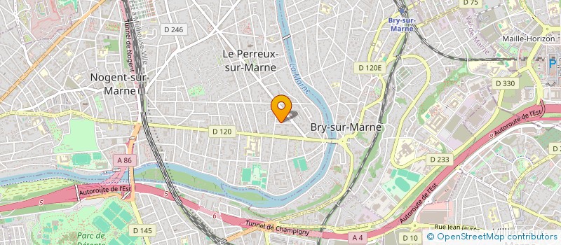 localisation de l'entreprise MONSIEUR THIBAULT VERHAEGHE  LE PERREUX-SUR-MARNE