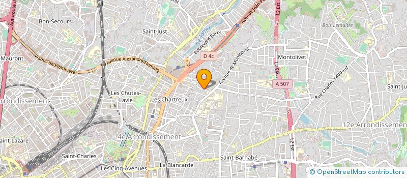 localisation de l'entreprise MONSIEUR THIBAULT VERNET à MARSEILLE