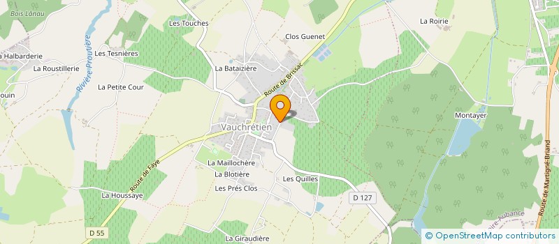 localisation de l'entreprise MONSIEUR THIBAULT VOYARD à LES GARENNES SUR LOIRE