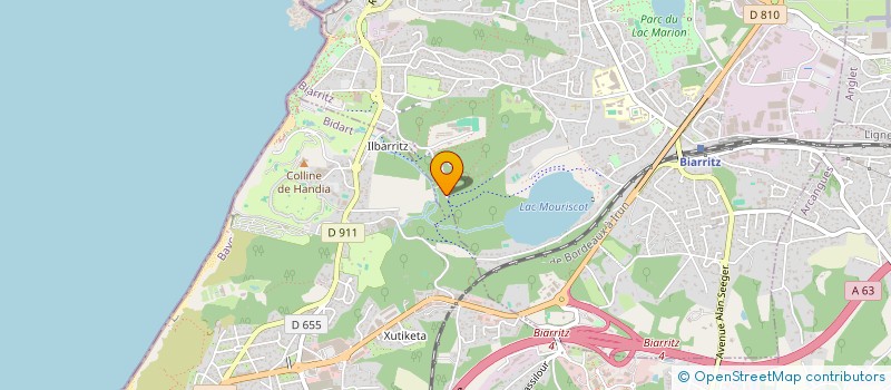 localisation de l'entreprise MONSIEUR THIBAULT VOYER à BIARRITZ