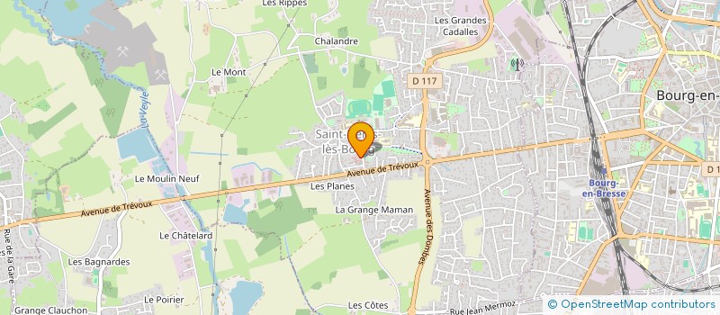 localisation de l'entreprise MONSIEUR THIBAULT WALTER BERTRAND à SAINT-DENIS-LES-BOURG