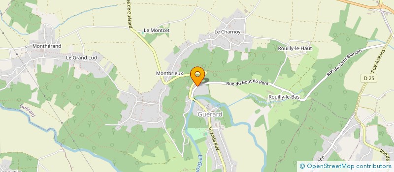 localisation de l'entreprise MONSIEUR THIBAULT WCISLO  GUERARD