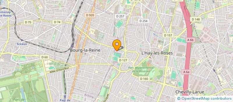 localisation de l'entreprise MONSIEUR THIBAULT WEIGEL  L'HAY-LES-ROSES