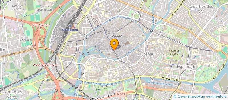 localisation de l'entreprise MONSIEUR THIBAULT WOELFFEL à STRASBOURG
