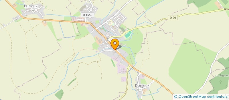 localisation de l'entreprise MONSIEUR THIBAULT WOLOSZYN  DELME