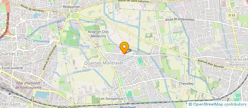 localisation de l'entreprise MONSIEUR THIBAULT WOSTYN  AVIGNON