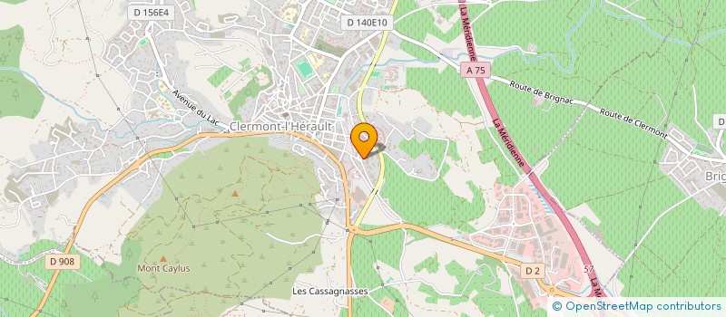 localisation de l'entreprise MONSIEUR THIBAULT WULVERYCK  CLERMONT-L'HERAULT