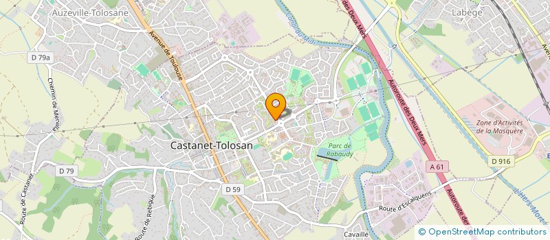 localisation de l'entreprise MONSIEUR THIBAUT ALEXANDRE à CASTANET-TOLOSAN