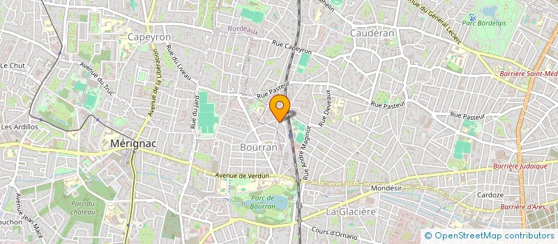 localisation de l'entreprise MONSIEUR THIBAUT ALLARD  BORDEAUX