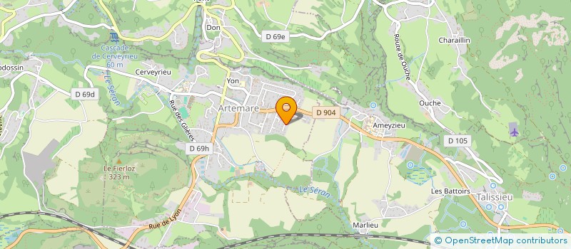 localisation de l'entreprise MONSIEUR THIBAUT-ANDRE RENAUD  ARTEMARE