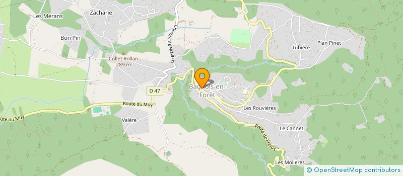 localisation de l'entreprise MONSIEUR THIBAUT AUTHEMAN à BAGNOLS-EN-FORET
