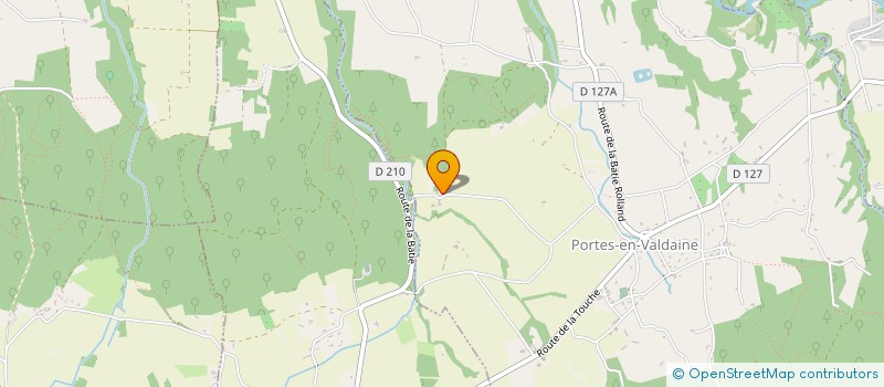 localisation de l'entreprise MONSIEUR THIBAUT BASTET  PORTES-EN-VALDAINE