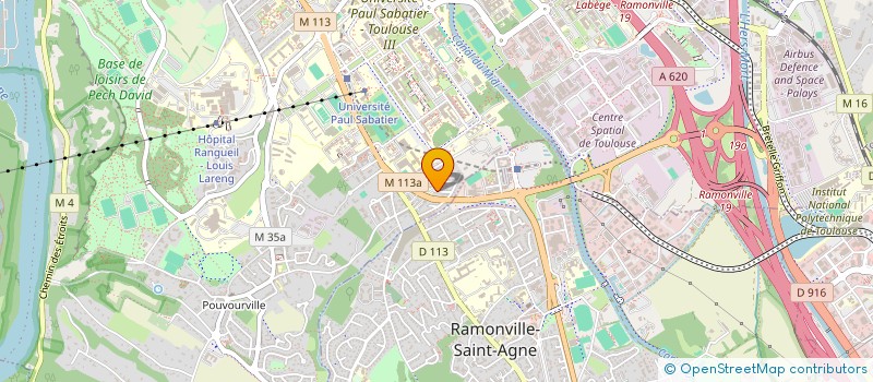 localisation de l'entreprise MONSIEUR THIBAUT BELLOC à TOULOUSE